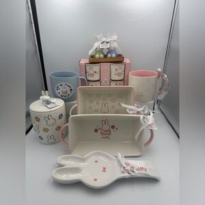 Miffy Sakura Cherry Blossom Ceramic Gift Set!